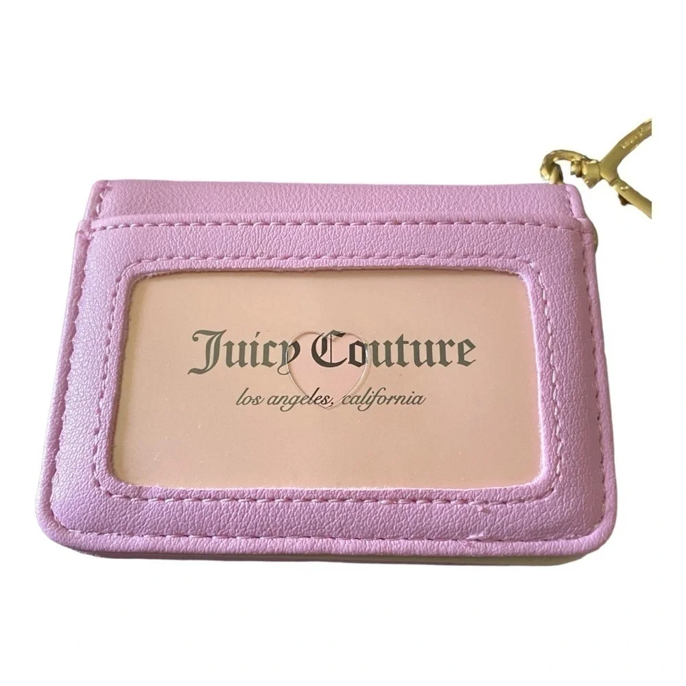 NWT-JUICY COUTURE-LOVE MODE CARD HOLDER KEY CHAIN
